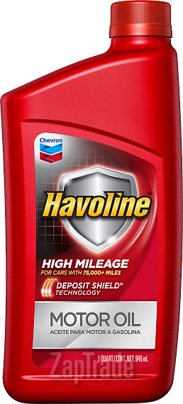 Купить моторное масло Chevron Havoline High Mileage 5W-30, в интернет-магазине в Москве