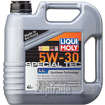 Купить моторное масло Liqui moly НС-синтетическое моторное масло Special Tec LL 5W-30, в интернет-магазине в Москве