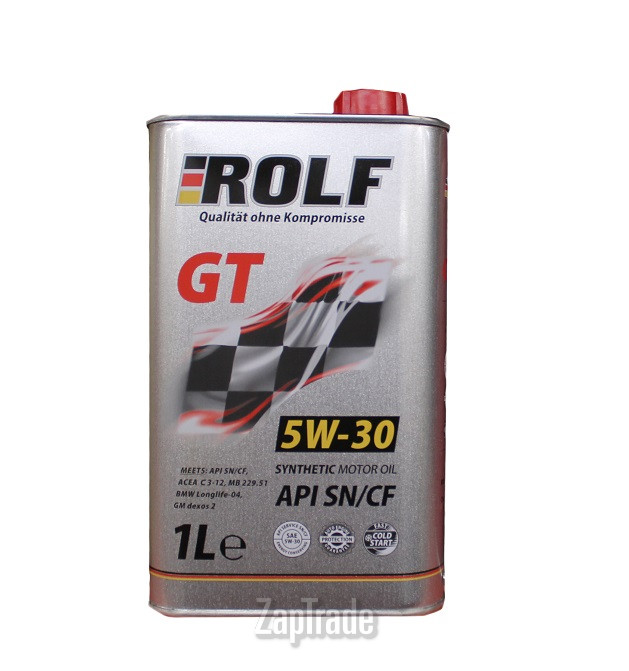 Купить моторное масло Rolf GT 5W-30 SN/CF, в интернет-магазине в Москве