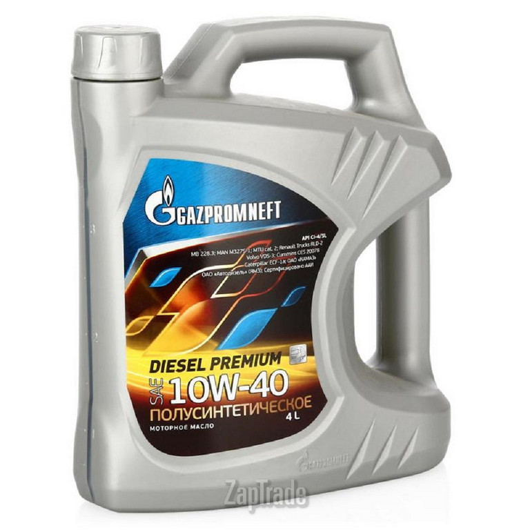 Купить моторное масло Gazpromneft Diesel Premium 10W-40, в интернет-магазине в Москве