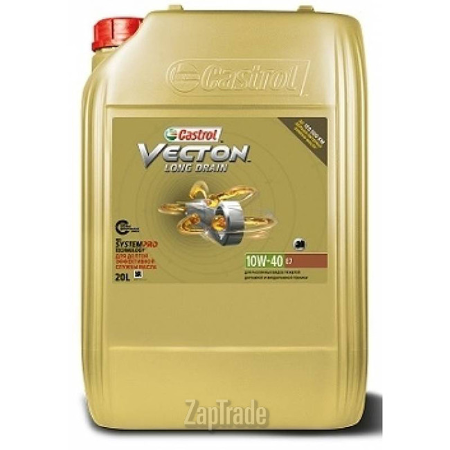 Купить моторное масло Castrol Vecton Long Drain, в интернет-магазине в Москве