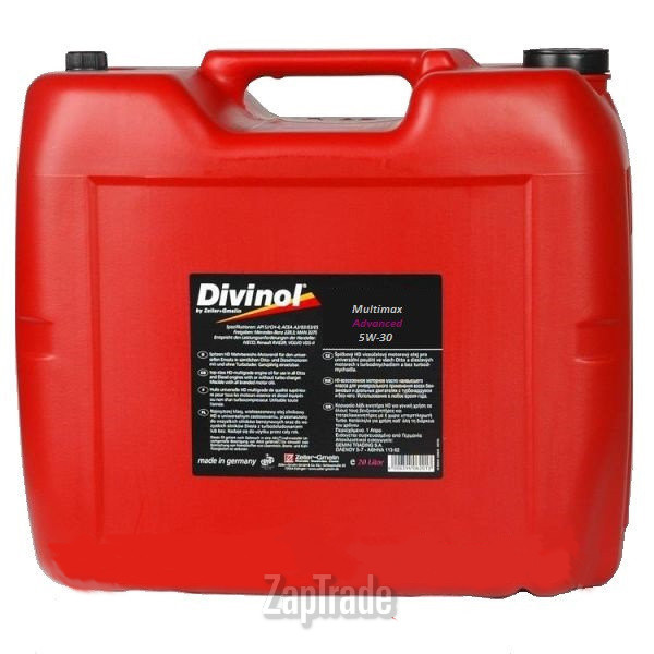 Купить моторное масло Divinol Multimax Advanced 5W30, в интернет-магазине в Москве
