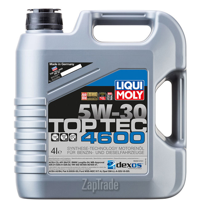 Купить моторное масло Liqui moly Top Tec 4600, в интернет-магазине в Москве