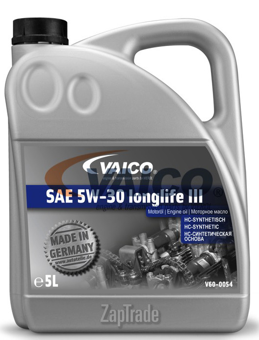 Купить моторное масло Vaico SAE 5W-30 longlife III, в интернет-магазине в Москве