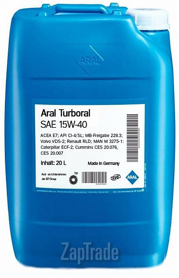 Купить моторное масло Aral Turboral, в интернет-магазине в Москве