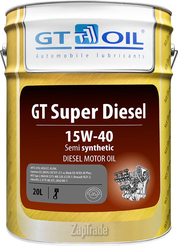 Купить моторное масло Gt oil Super Diesel, в интернет-магазине в Москве