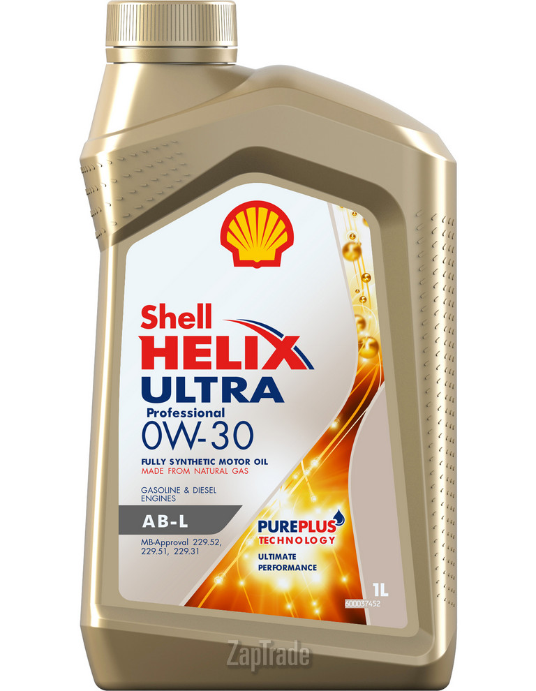 Купить моторное масло Shell Helix Ultra Professional AB-L, в интернет-магазине в Москве