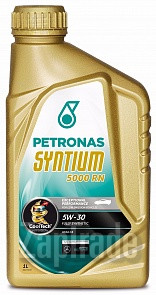 Купить моторное масло Petronas Syntium 5000 RN 5W-30, в интернет-магазине в Москве
