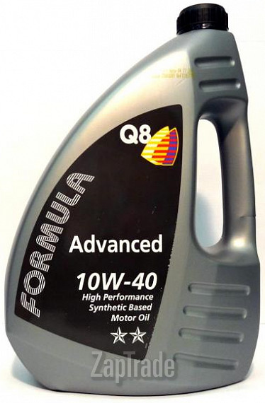 Купить моторное масло Q8 Formula Advanced 10W-40, в интернет-магазине в Москве