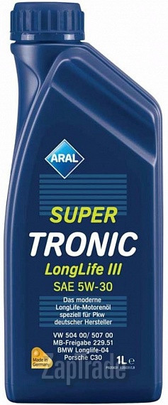 Купить моторное масло Aral SuperTronic LongLife III, в интернет-магазине в Москве