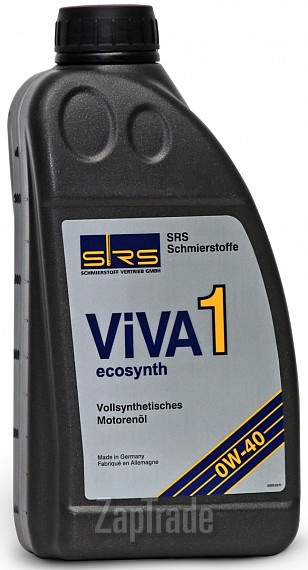 Купить моторное масло Srs Viva 1 Ecosynth 0W-40, в интернет-магазине в Москве