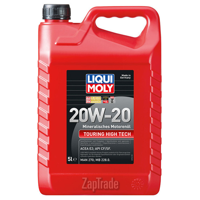 Купить моторное масло Liqui moly Touring High Tech, в интернет-магазине в Москве