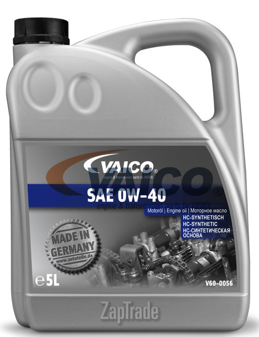 Купить моторное масло Vaico SAE 0W-40, в интернет-магазине в Москве