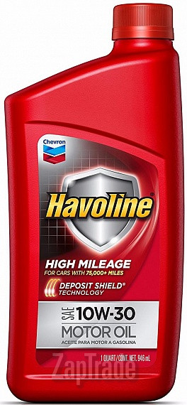 Купить моторное масло Chevron Havoline High Mileage 10W-30, в интернет-магазине в Москве