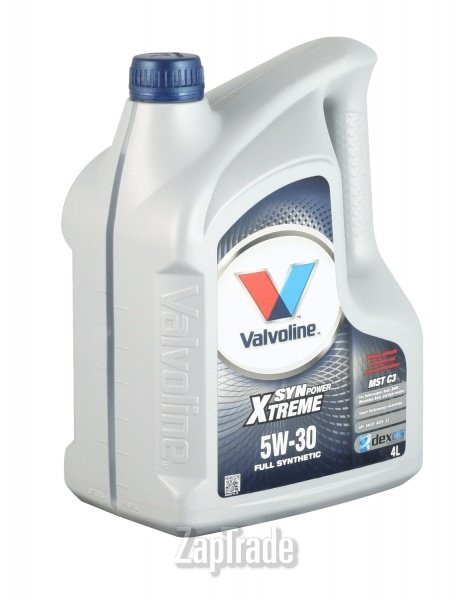 Купить моторное масло Valvoline SYNPOWER XTREME MST SAE C3 5W-30, 4л, в интернет-магазине в Москве