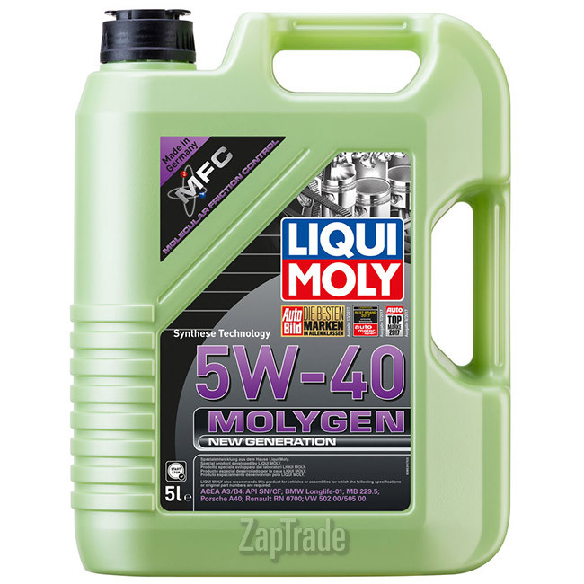 Купить моторное масло Liqui moly Molygen New Generation, в интернет-магазине в Москве