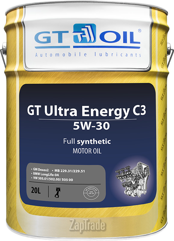 Купить моторное масло Gt oil GT Ultra Energy C3, в интернет-магазине в Москве