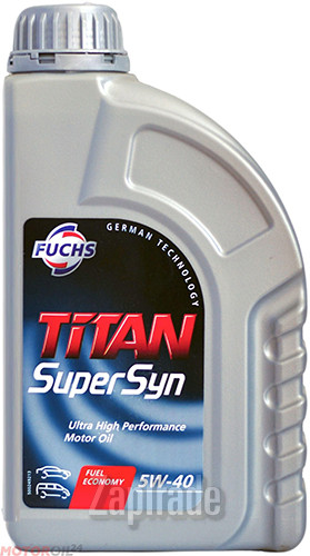 Купить моторное масло Fuchs TITAN SUPERSYN, в интернет-магазине в Москве