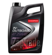 Купить моторное масло Champion oil IN-OUTBOARD 4T 25W40, в интернет-магазине в Москве