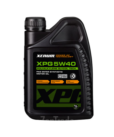 Купить моторное масло Xenum XPG 5W40 полиалкиленгликолевое на эстеровой основе PAG, в интернет-магазине в Москве