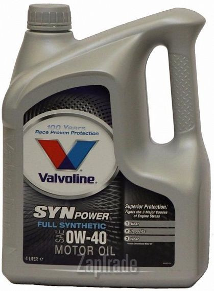Купить моторное масло Valvoline SynPower, в интернет-магазине в Москве