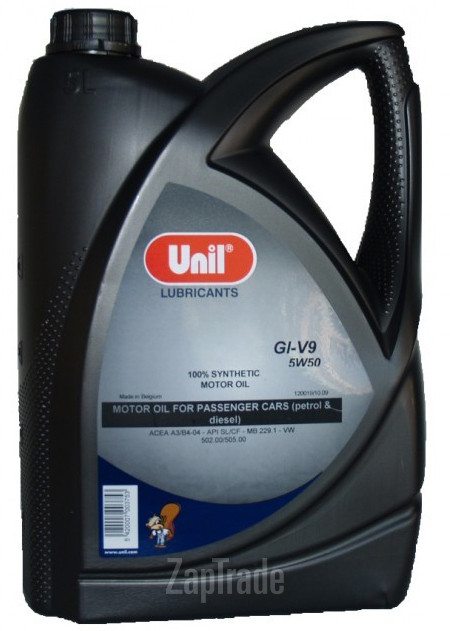 Купить моторное масло Unil GI-V9 5W50, в интернет-магазине в Москве