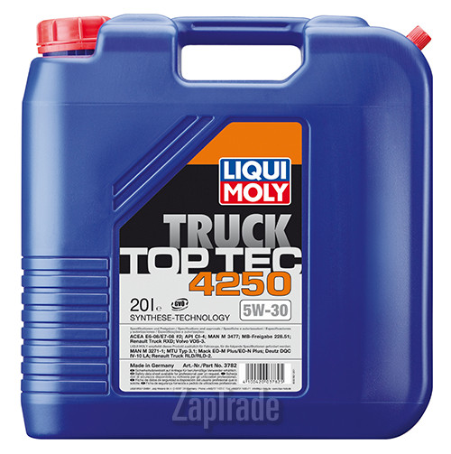 Купить моторное масло Liqui moly Top Tec Truck 4250, в интернет-магазине в Москве