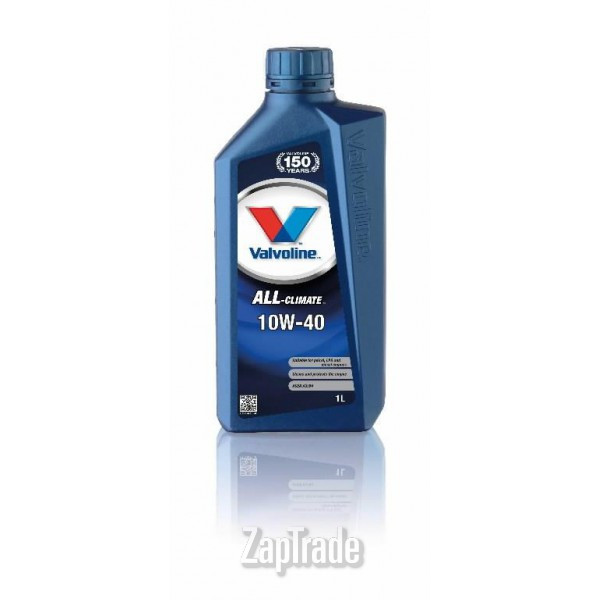 Купить моторное масло Valvoline ALL CLIMATE EXTRA 10W-40, 1л, в интернет-магазине в Москве