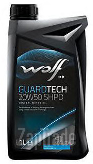 Купить моторное масло Wolf GUARDTECH 20W50 SHPD, в интернет-магазине в Москве