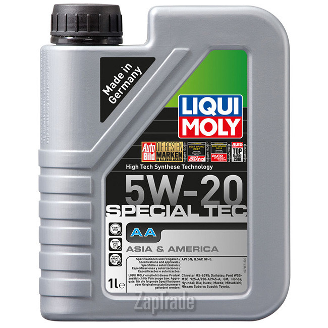 Купить моторное масло Liqui moly Special Tec AA, в интернет-магазине в Москве