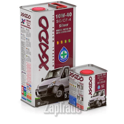 Купить моторное масло Xado Atomic Oil Silver, в интернет-магазине в Москве