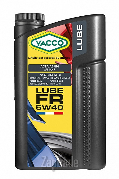 Купить моторное масло Yacco Lube FR, в интернет-магазине в Москве