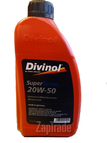 Купить моторное масло Divinol Super Turbo 20W-50, в интернет-магазине в Москве