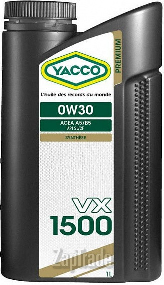 Купить моторное масло Yacco VX 1500, в интернет-магазине в Москве