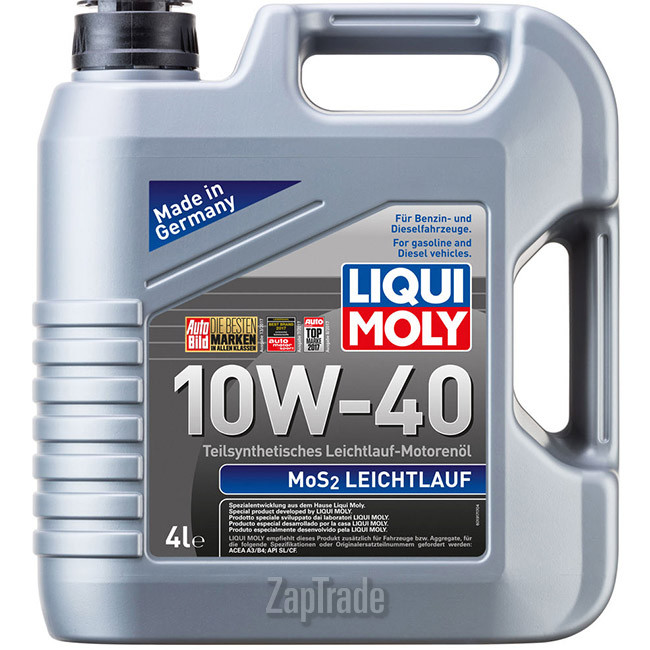 Купить моторное масло Liqui moly MoS2 Leichtlauf, в интернет-магазине в Москве