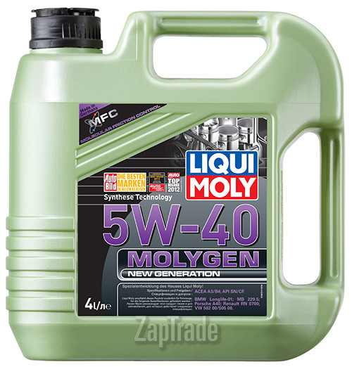 Купить моторное масло Liqui moly Molygen New Generation, в интернет-магазине в Москве