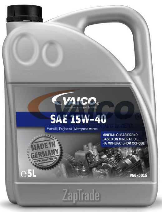 Купить моторное масло Vaico SAE 15W-40, в интернет-магазине в Москве