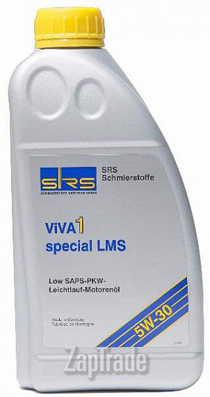 Купить моторное масло Srs VIVA 1 Special LMS 5W-30, в интернет-магазине в Москве