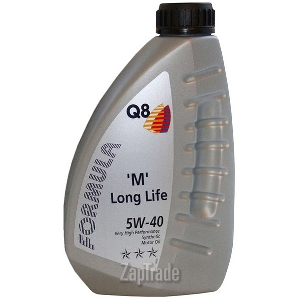 Купить моторное масло Q8 Formula M Long Life SAE 5W-40, в интернет-магазине в Москве