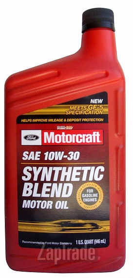 Купить моторное масло Ford Motorcraft Premium Synthetic Blend 10W-30, в интернет-магазине в Москве