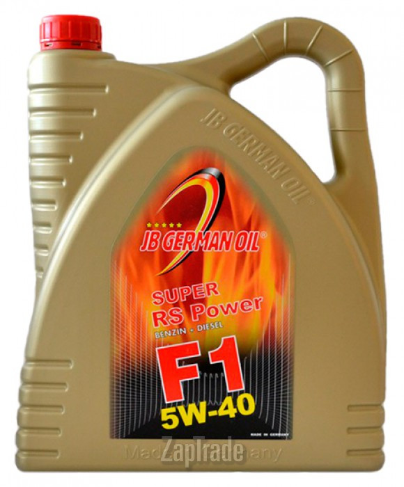 Купить моторное масло Jb german oil Super F1 RS Power 5W-40, в интернет-магазине в Москве