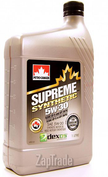 Купить моторное масло Petro-canada Supreme Synthetic, в интернет-магазине в Москве