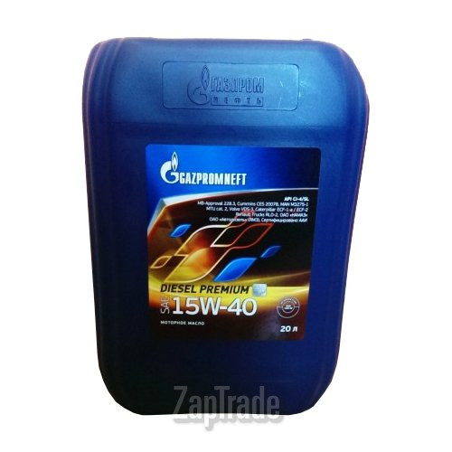 Купить моторное масло Gazpromneft Diesel Premium 15W-40, в интернет-магазине в Москве