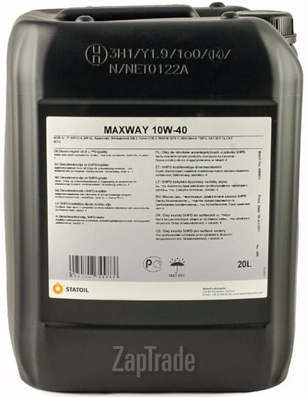 Купить моторное масло Statoil Maxway, в интернет-магазине в Москве