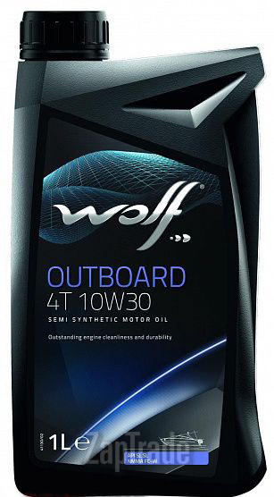 Купить моторное масло Wolf OUTBOARD 4T 10W30, в интернет-магазине в Москве