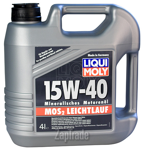 Купить моторное масло Liqui moly MoS2 Leichtlauf, в интернет-магазине в Москве