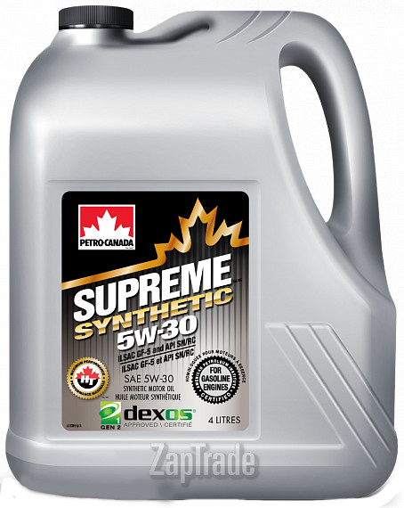 Купить моторное масло Petro-canada Supreme Synthetic, в интернет-магазине в Москве