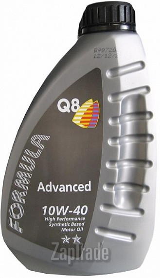 Купить моторное масло Q8 Formula Advanced 10W-40, в интернет-магазине в Москве