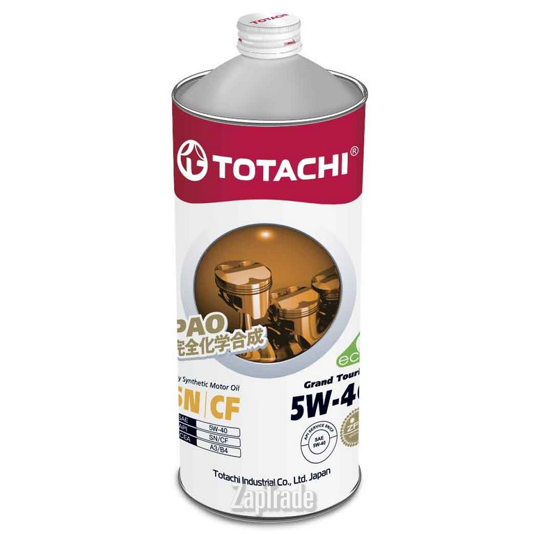 Купить моторное масло Totachi Grand Touring Fully Synthetic SN, в интернет-магазине в Москве