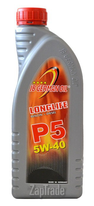Купить моторное масло Jb german oil Longlife P5 5W-40, в интернет-магазине в Москве